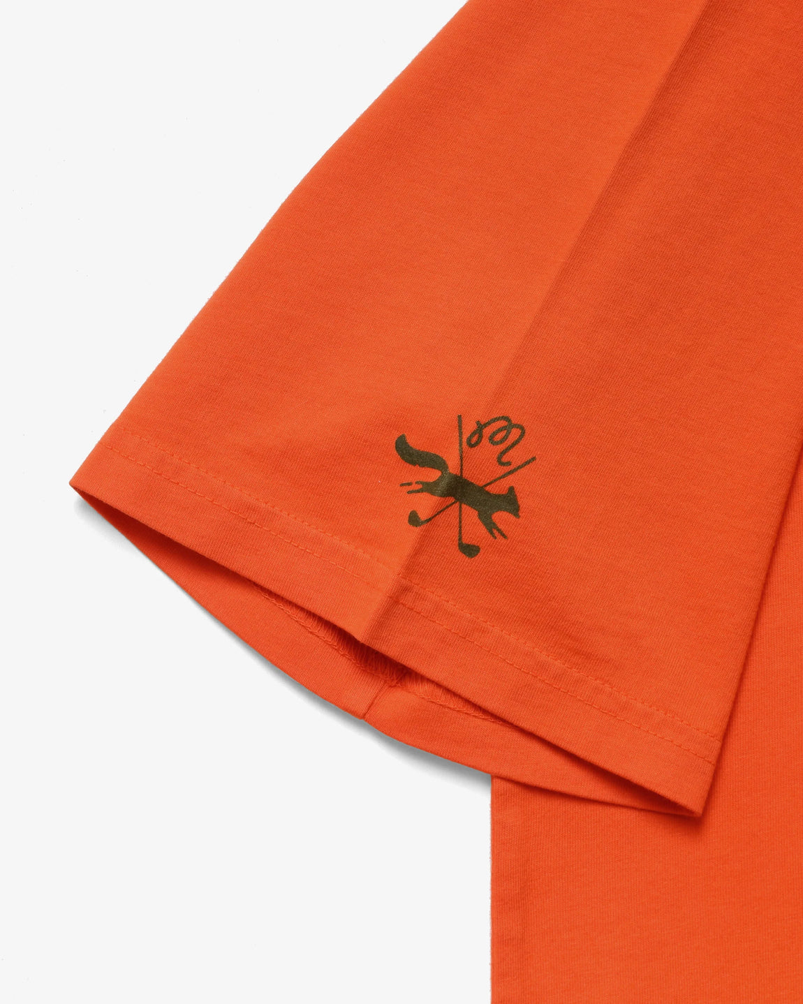 Malbon Golf Fudd Buckets SS Pockets Tee (Orange) - Malbon Golf Fudd Buckets SS Pockets Tee (Orange) - 