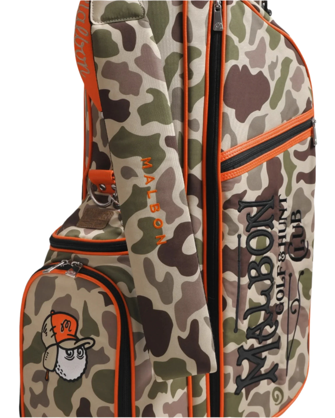 Malbon Golf Hunt Club Golf Stand Bag (Camo) - Malbon Golf Hunt Club Golf Stand Bag (Camo) - 