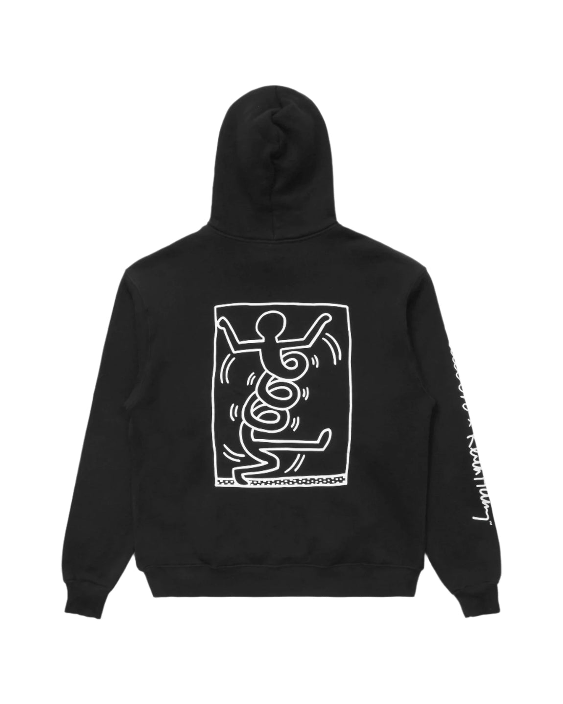 Malbon Golf X Keith Haring Hoodie (Black) - Malbon Golf X Keith Haring Hoodie (Black) - 