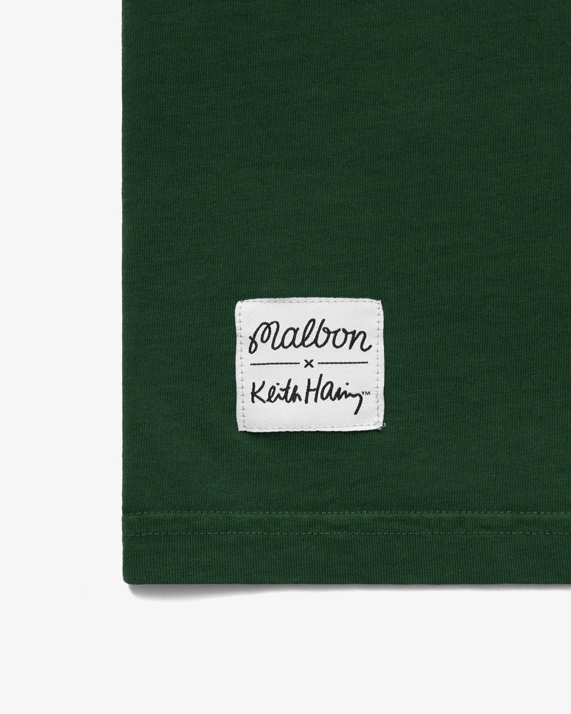 Malbon Golf X Keith Haring Pocket Tee (Green) - Malbon Golf X Keith Haring Pocket Tee (Green) - 