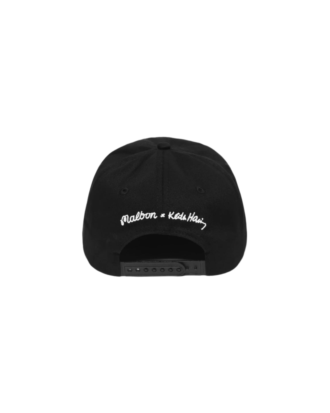 Malbon Golf X Keith Haring Painters Cap (Black) - Malbon Golf X Keith Haring Painters Cap (Black) - 