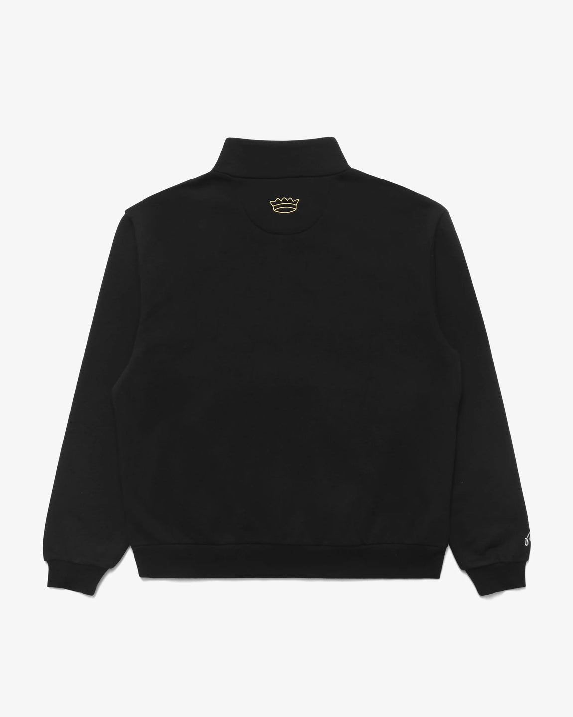 Malbon Golf Trophy Quarter Zip Fleece (Black) - Malbon Golf Trophy Quarter Zip Fleece (Black) - 