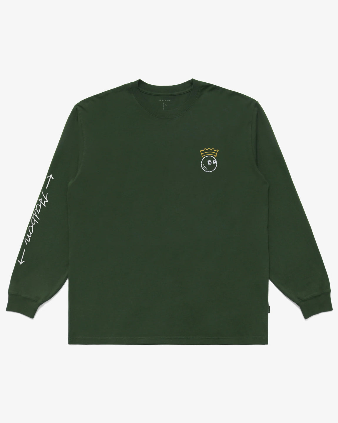 Malbon Golf Trophy LS T-Shirt (Malbon Green) - Malbon Golf Trophy LS T-Shirt (Malbon Green) - 