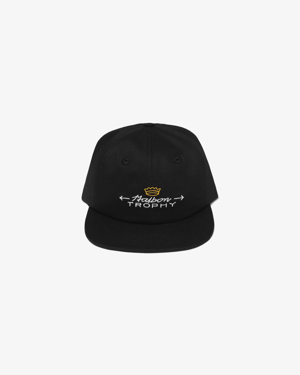 Malbon Golf Trophy Painters Hat (Black) - In-Stock