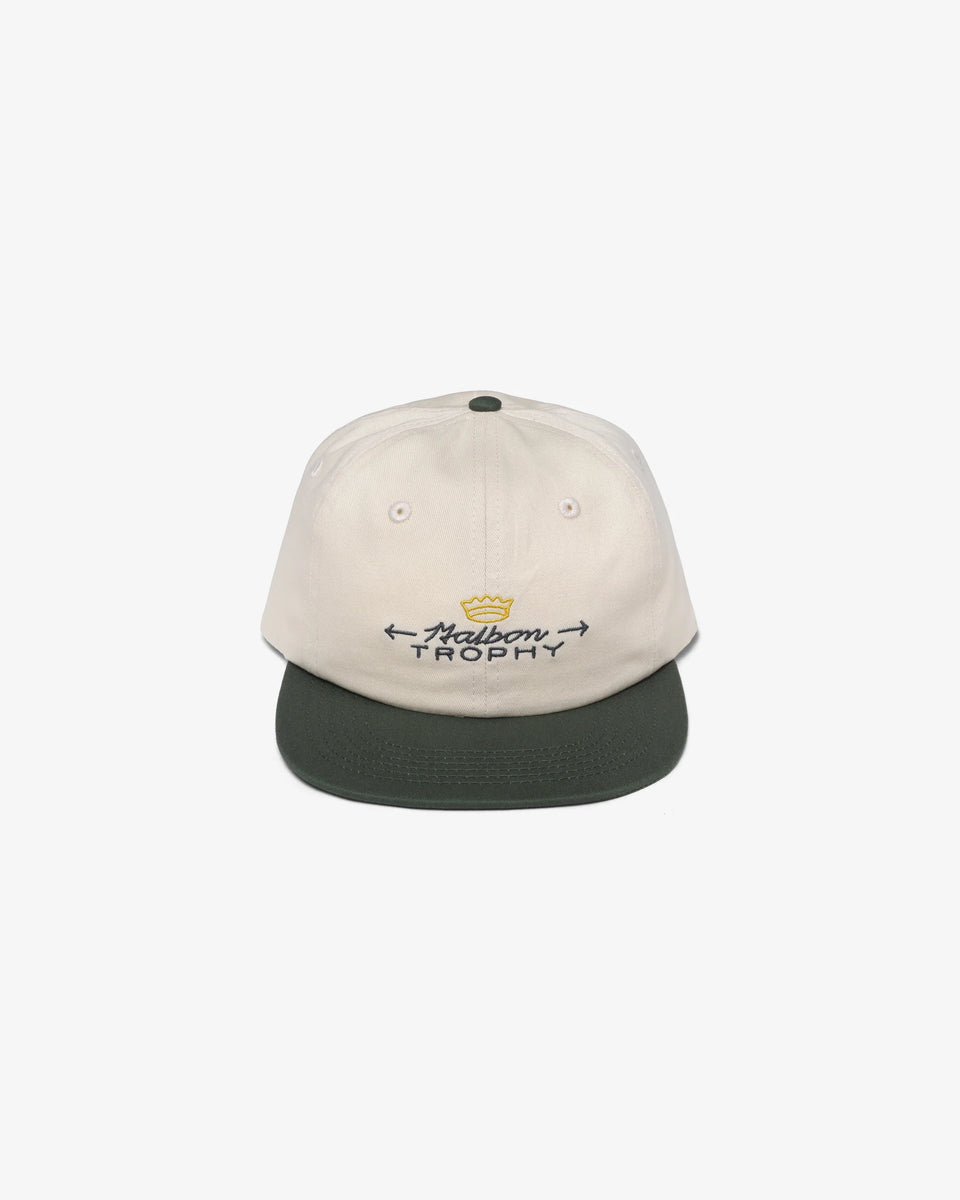 Malbon Golf Trophy Painters Hat (Ivory) - In-Stock