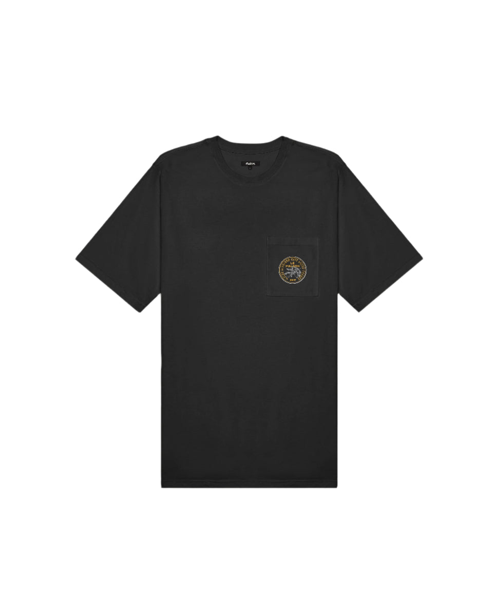 Malbon Golf Citron Pocket T-Shirt (Black) - In-Stock