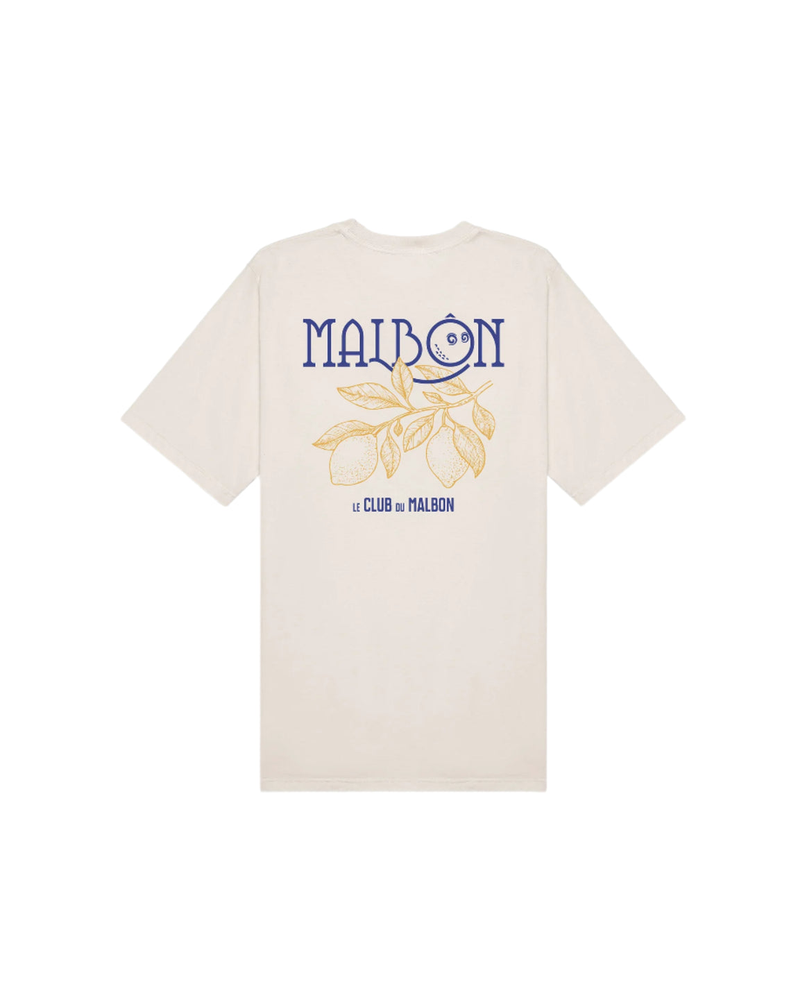 Malbon Golf Citron Pocket T-Shirt (Ivory) - Malbon Golf Citron Pocket T-Shirt (Ivory) - 