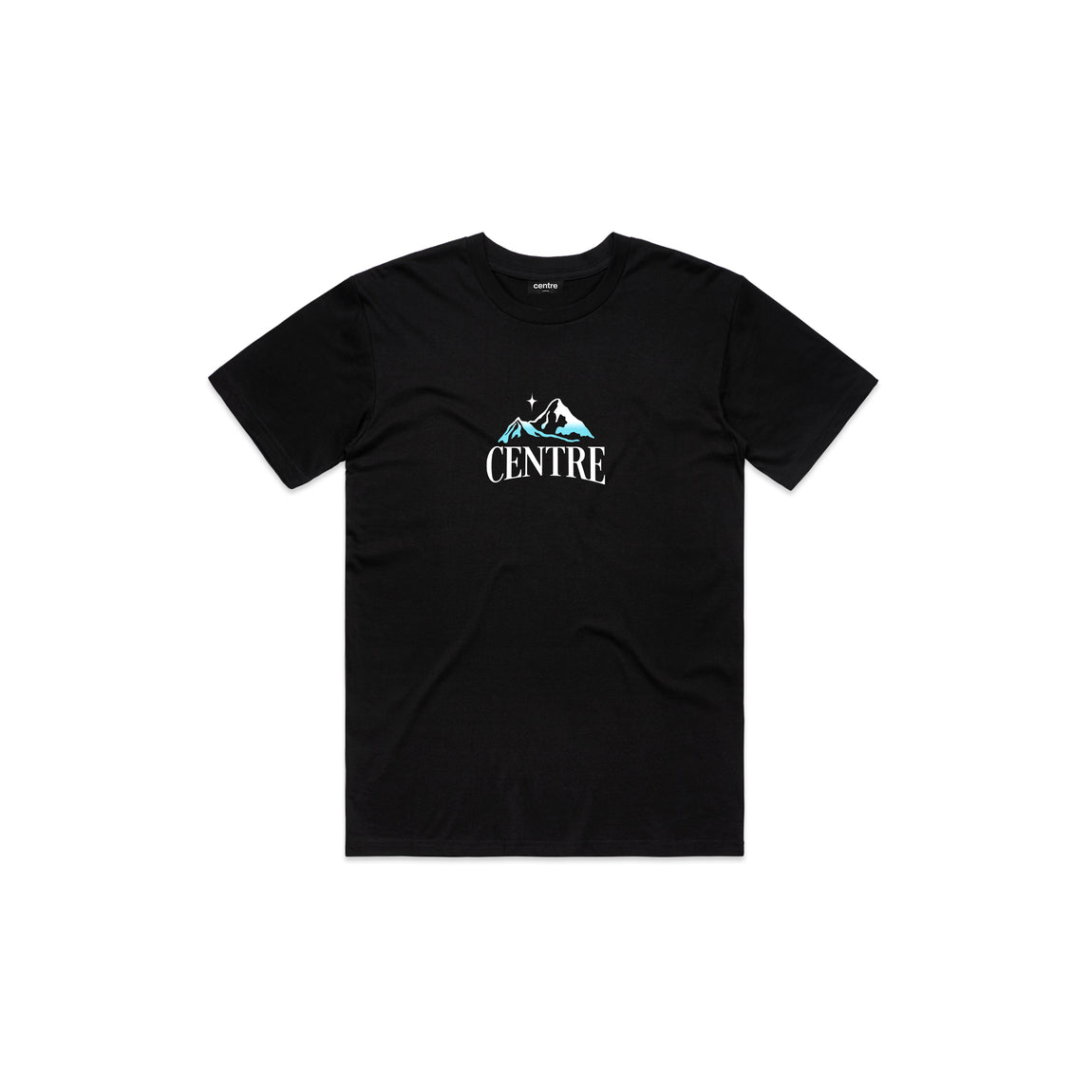 Centre Mountain Range Tee (Black) - Centre Mountain Range Tee (Black) - 