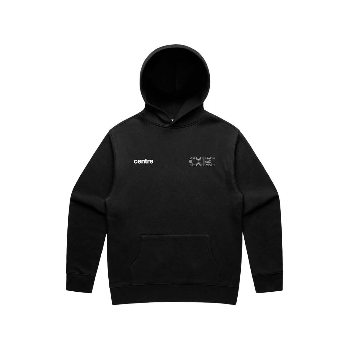 Centre x OCRC Marathon Hoodie (Black) - Centre x OCRC Marathon Hoodie (Black) - 