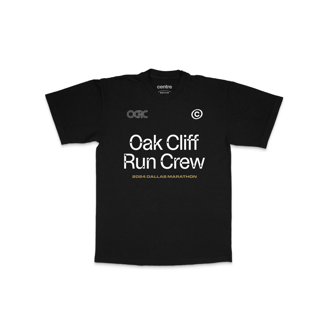 Centre x OCRC Marathon Tee (Black) - Centre x OCRC Marathon Tee (Black) - 