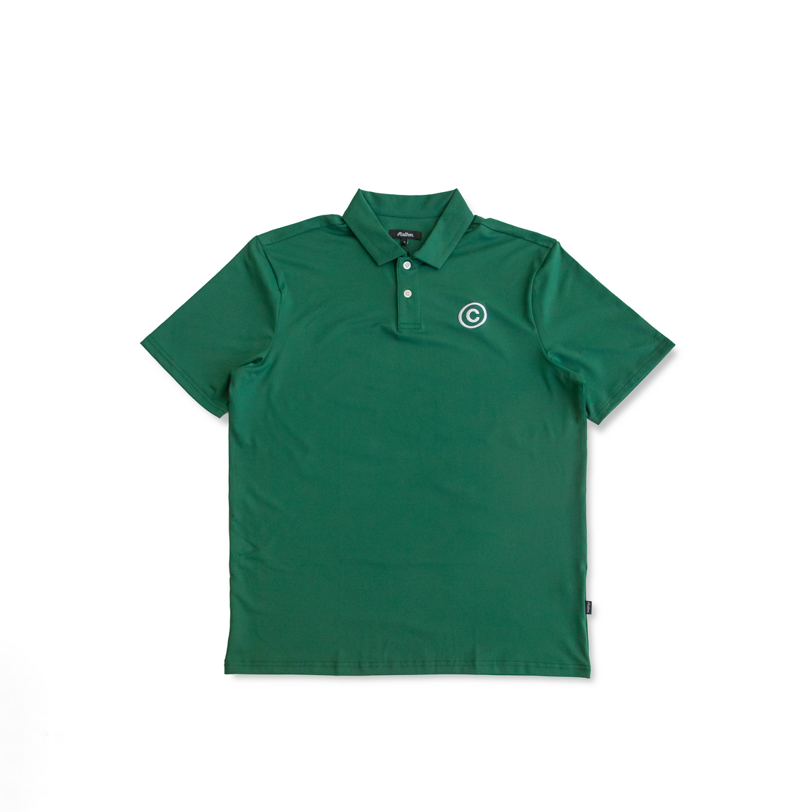 Centre X Malbon Golf Evergreen Performance Pique Polo (Evergreen) - Centre X Malbon Golf Evergreen Performance Pique Polo (Evergreen) - 