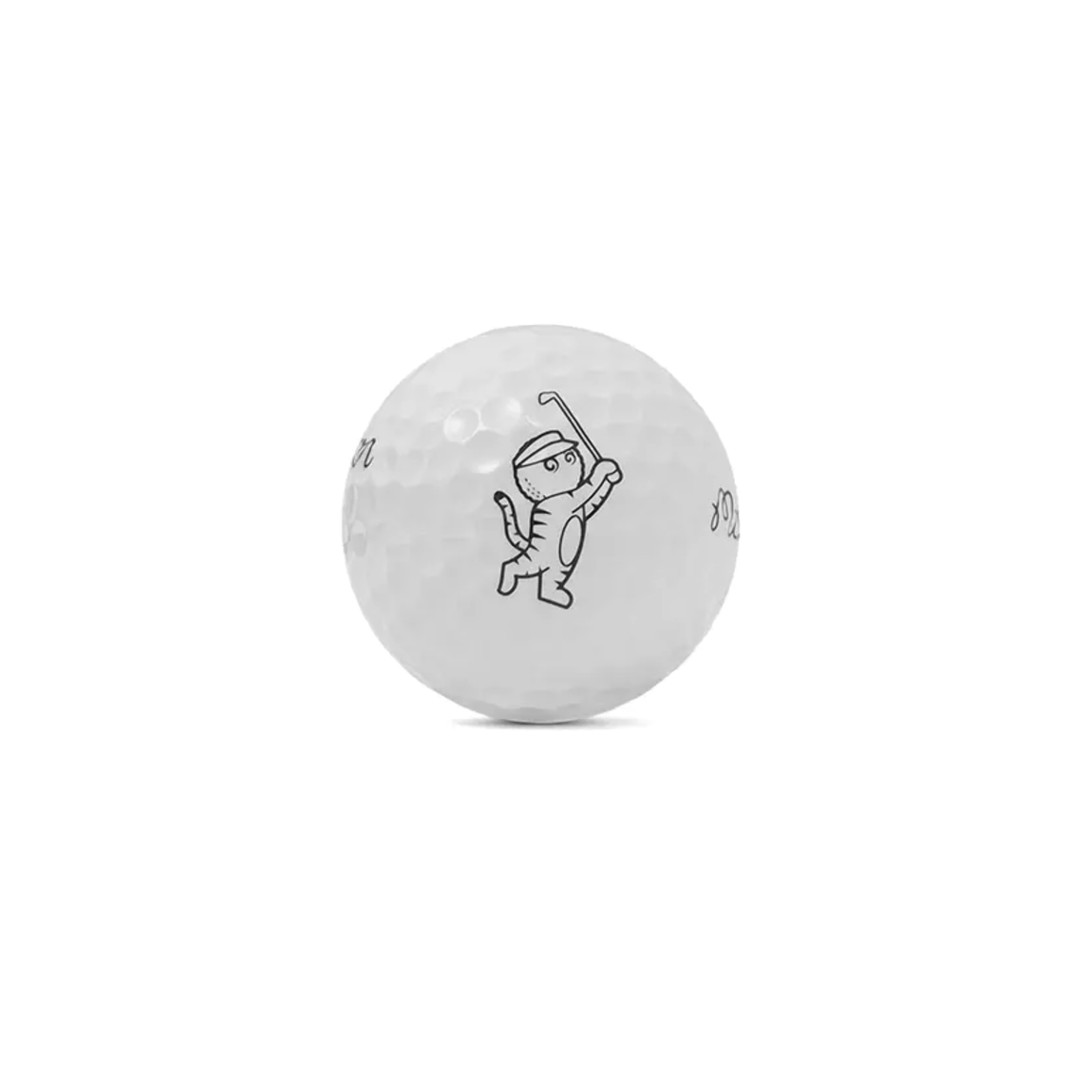 Malbon Golf Tiger Buckets Tour M Golf Balls (White) - Malbon Golf Tiger Buckets Tour M Golf Balls (White) - 