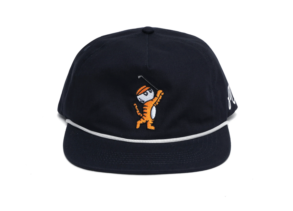 Malbon Golf Tiger Buckets Snapback (Navy) - Malbon Golf Tiger Buckets Snapback (Navy) - 