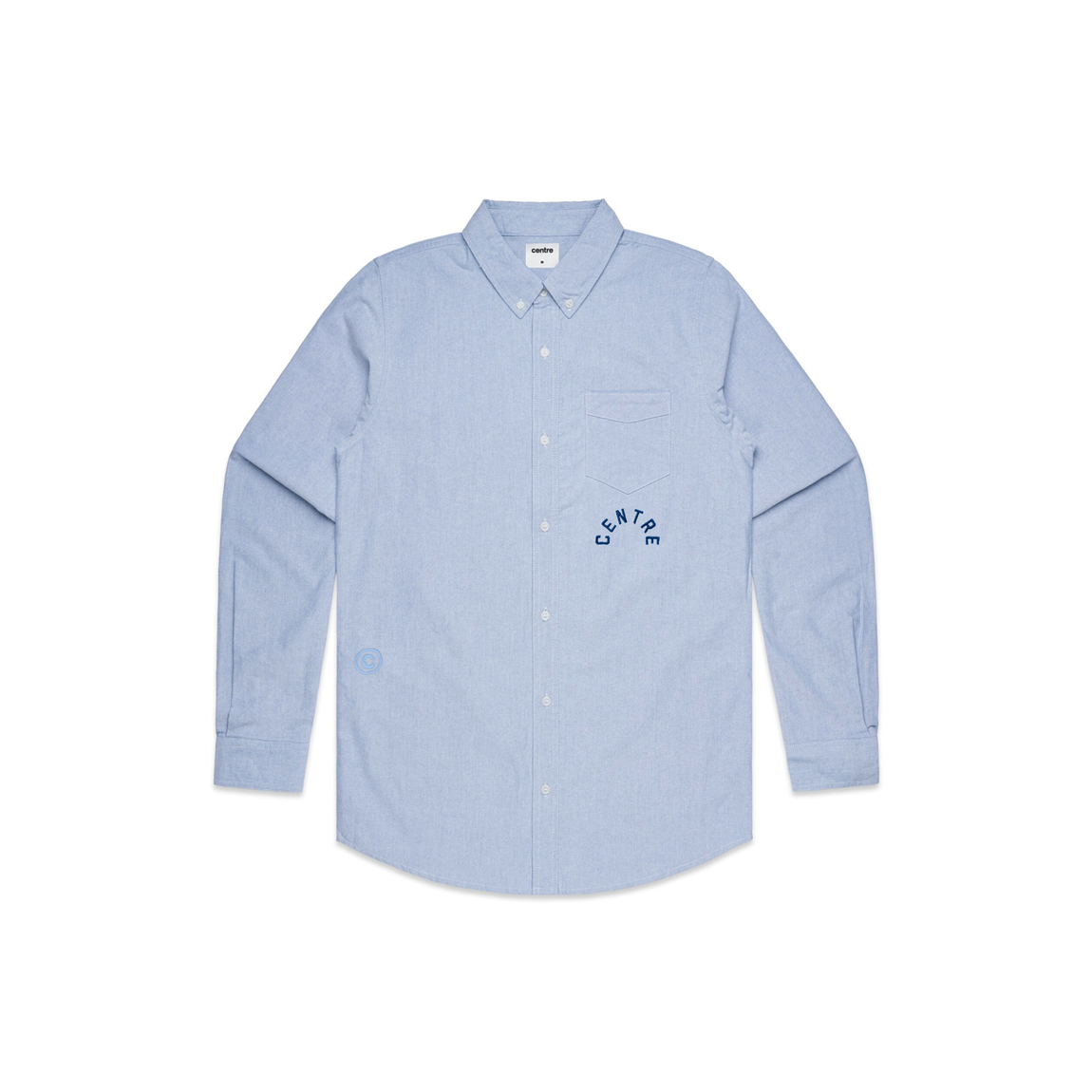 Centre Workwear Oxford Button Up (Light Blue) - Centre Workwear Oxford Button Up (Light Blue) - 