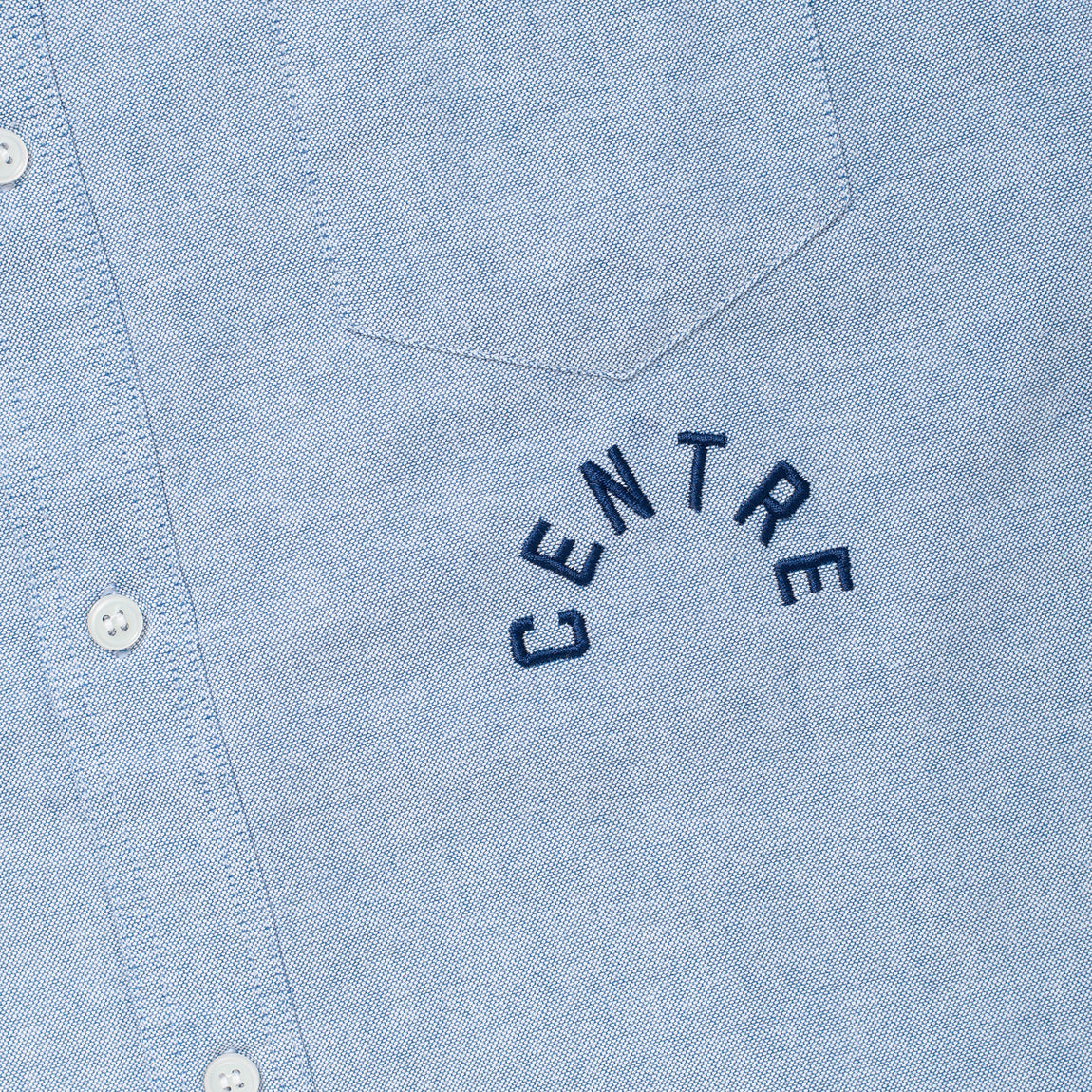 Centre Workwear Oxford Button Up (Light Blue) - Centre Workwear Oxford Button Up (Light Blue) - 