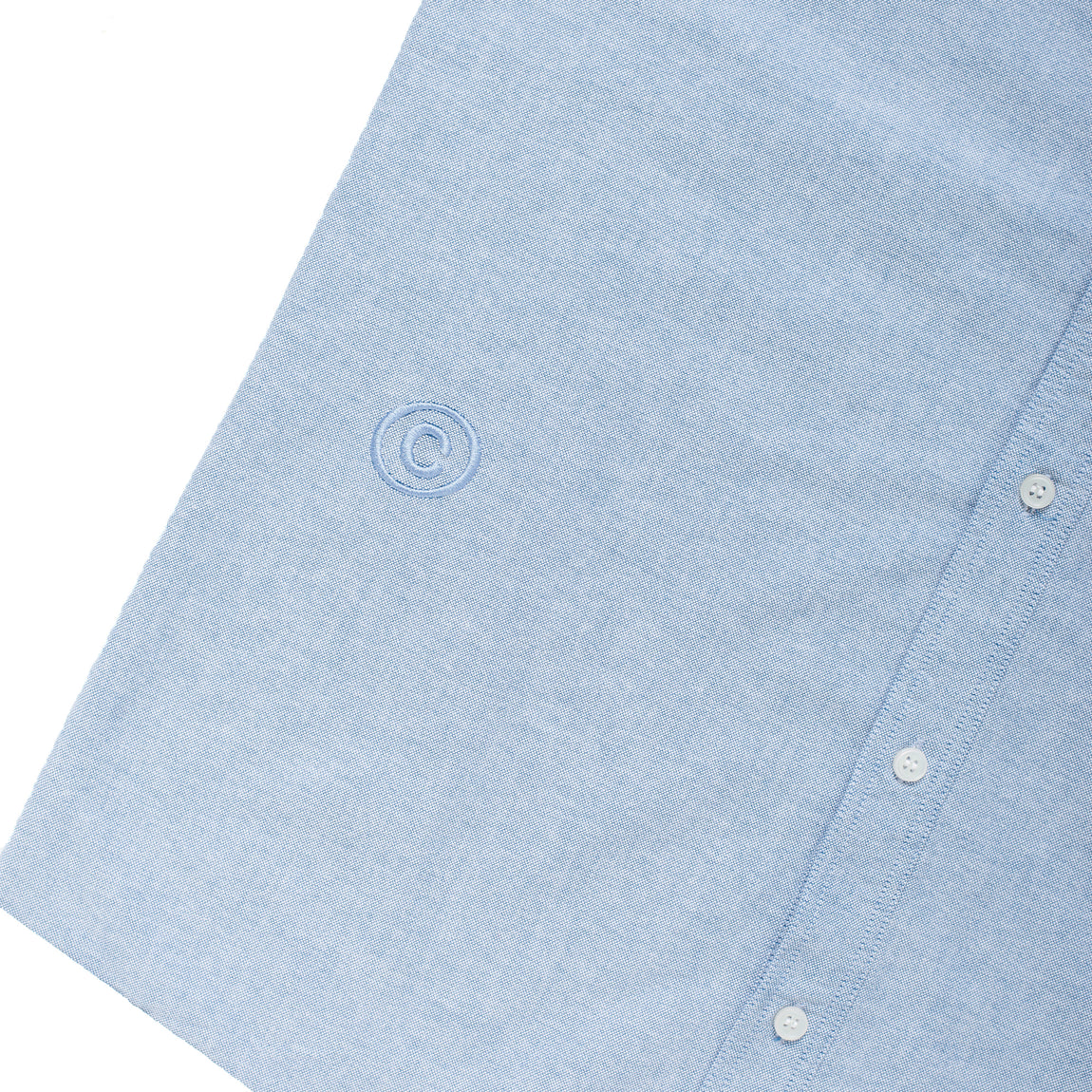 Centre Workwear Oxford Button Up (Light Blue) - Centre Workwear Oxford Button Up (Light Blue) - 