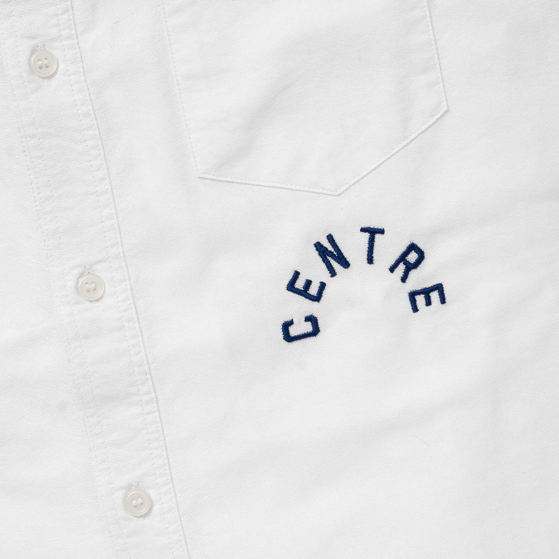 Centre Workwear Oxford Button Up (White) - Centre Workwear Oxford Button Up (White) - 