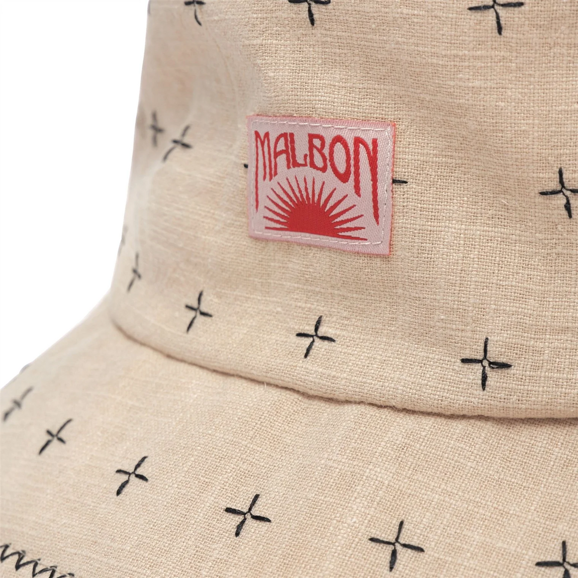 Malbon Golf Ronin Bucket Hat (Khaki) - Malbon Golf Ronin Bucket Hat (Khaki) - 