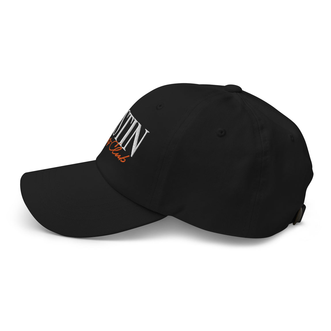 Austin Sports Club Strapback Hat (Black) - Austin Sports Club Strapback Hat (Black) - 