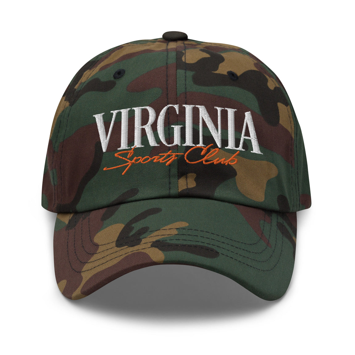 Virginia Sports Club Strapback Hat (Camo) - Virginia Sports Club Strapback Hat (Camo) - 