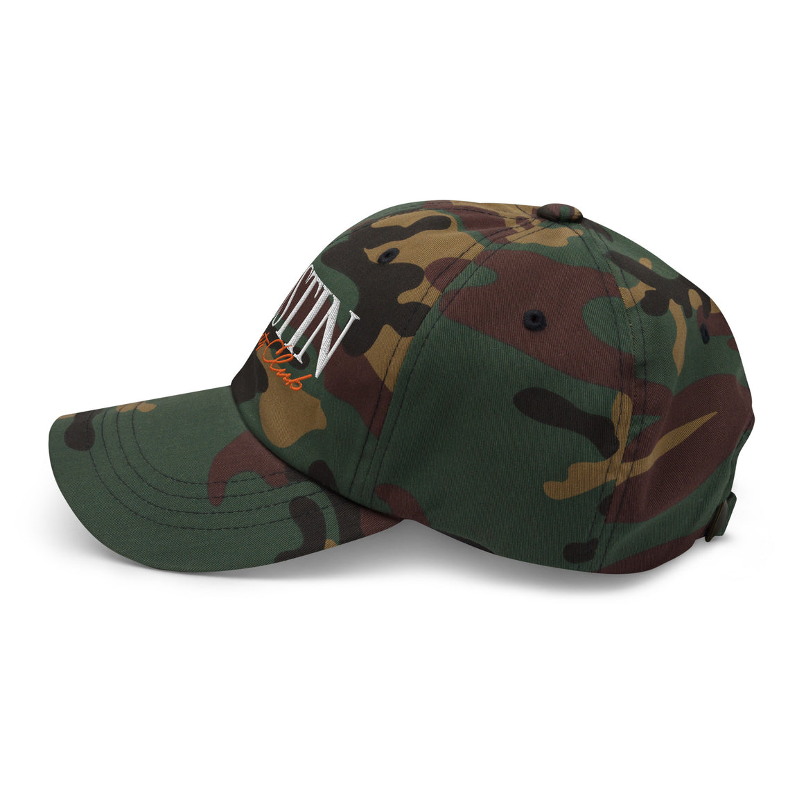 Austin Sports Club Strapback Hat (Camo) - Austin Sports Club Strapback Hat (Camo) - 