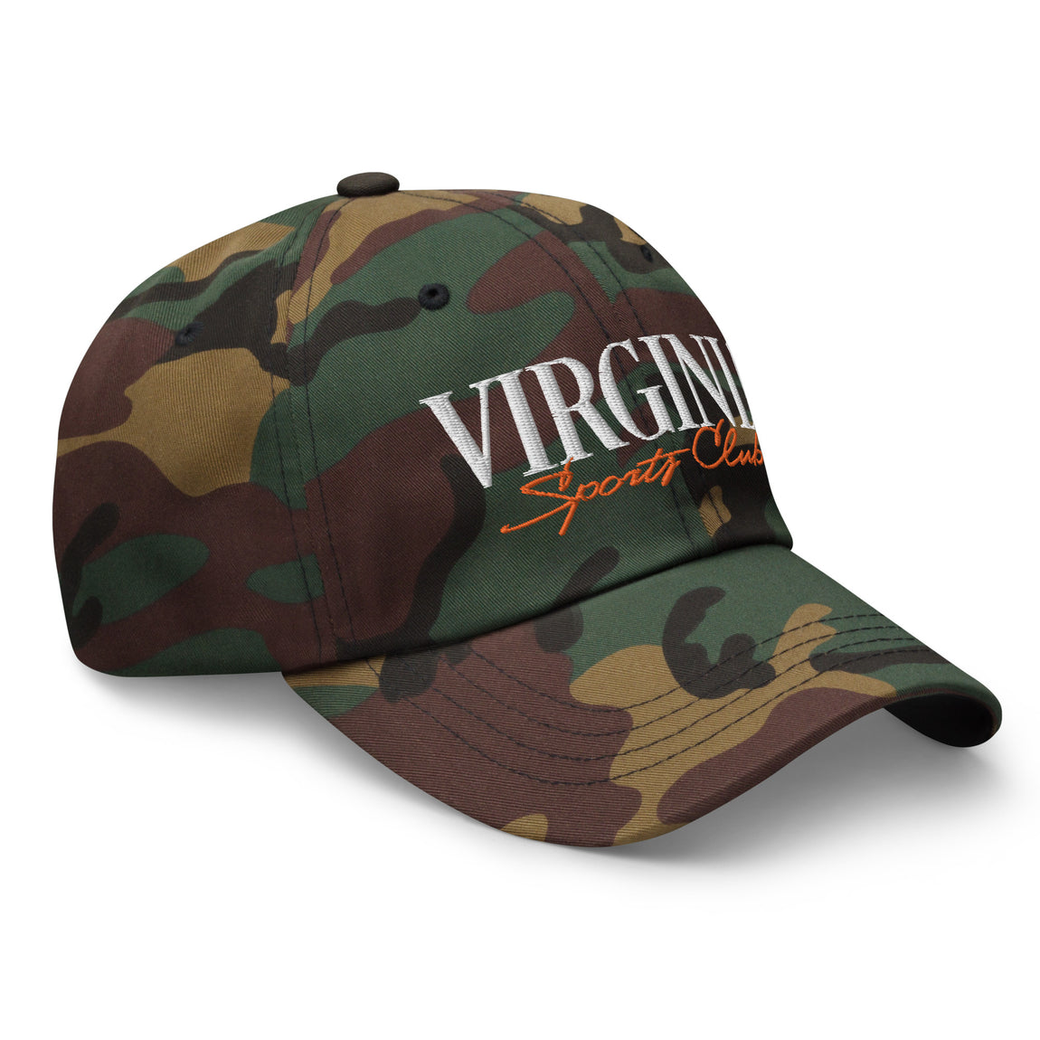 Virginia Sports Club Strapback Hat (Camo) - Virginia Sports Club Strapback Hat (Camo) - 