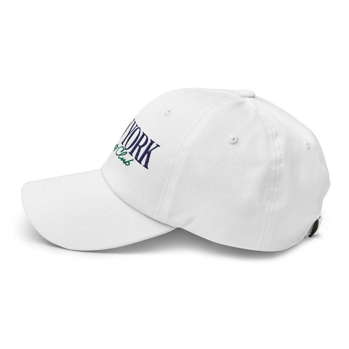 New York Sports Club Strapback Hat (White) - New York Sports Club Strapback Hat (White) - 