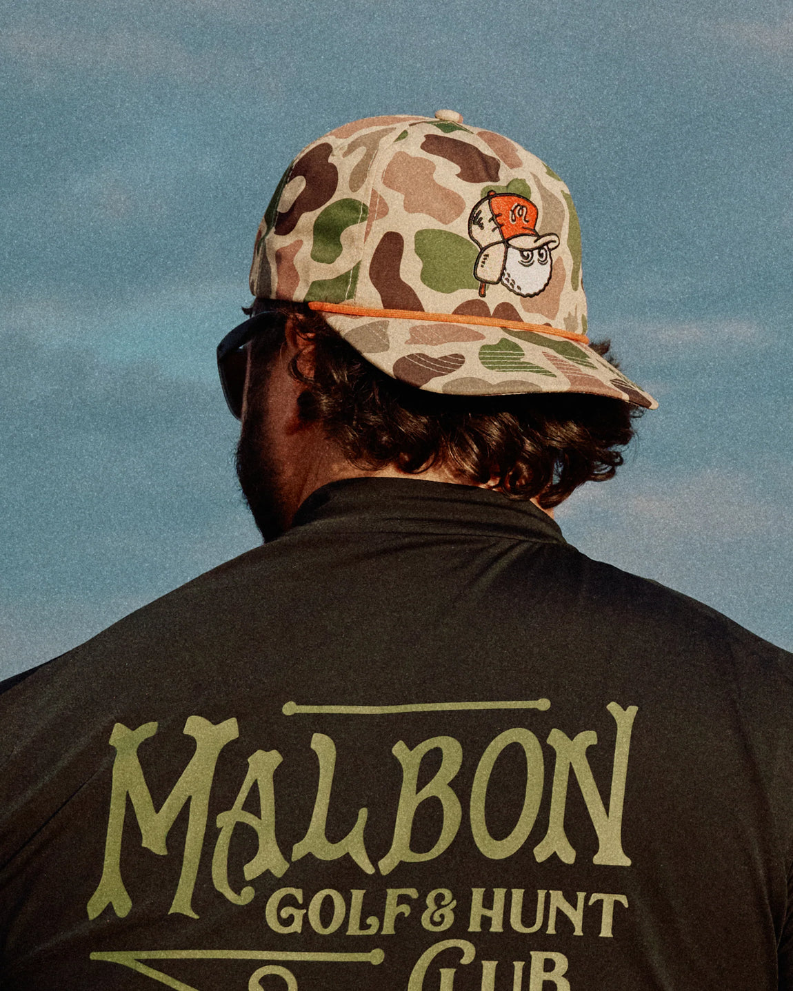 Malbon Golf Fudd Buckets Nylon Rope Hat (Camo) - Malbon Golf Fudd Buckets Nylon Rope Hat (Camo) - 