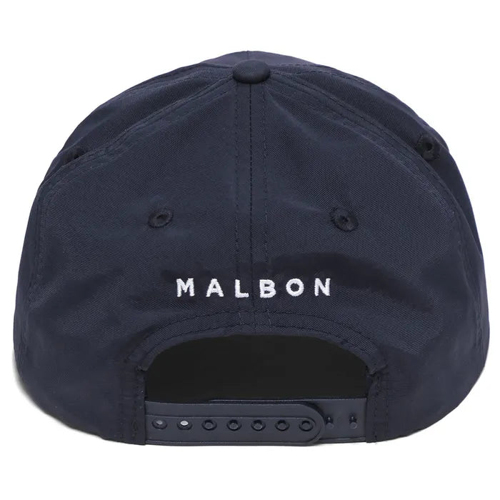 Malbon Golf Golf & Cycle Club Nylon Rope Hat (Navy) - Malbon Golf Golf & Cycle Club Nylon Rope Hat (Navy) - 