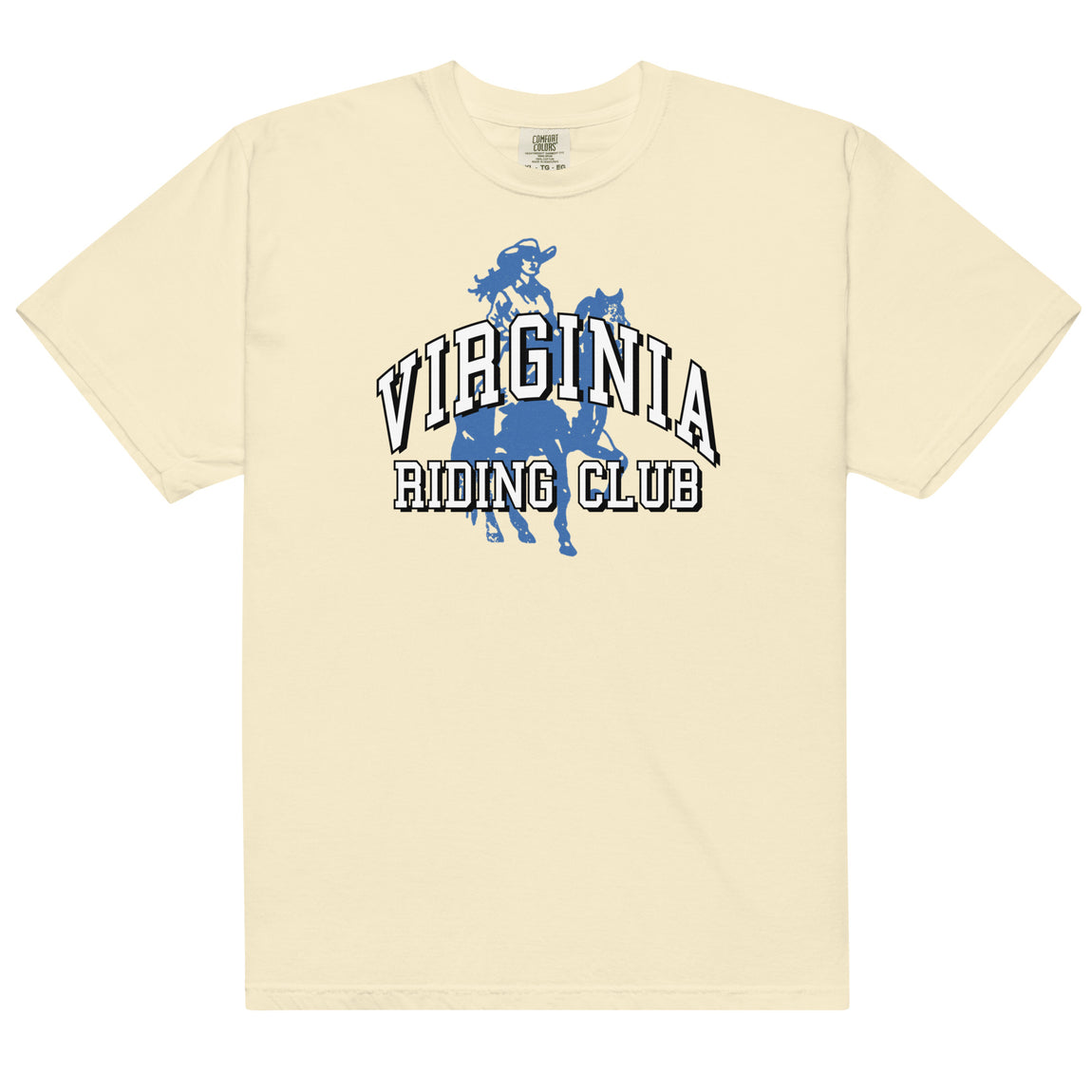 Virginia Riding Club Tee (Ivory) - Virginia Riding Club Tee (Ivory) - 