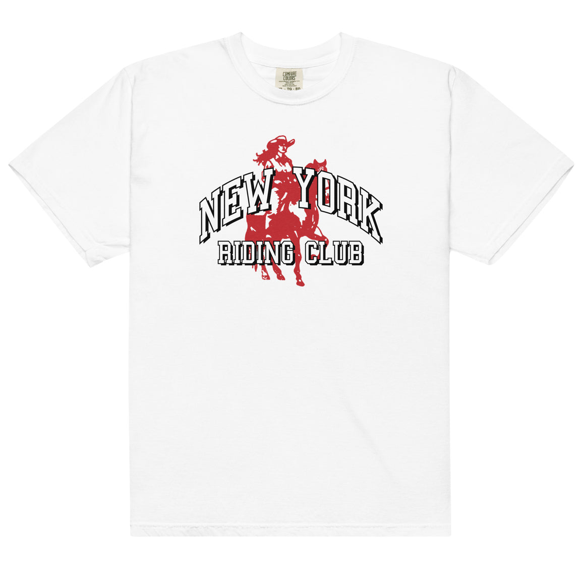 New York Riding Club Tee (White) - New York Riding Club Tee (White) - 