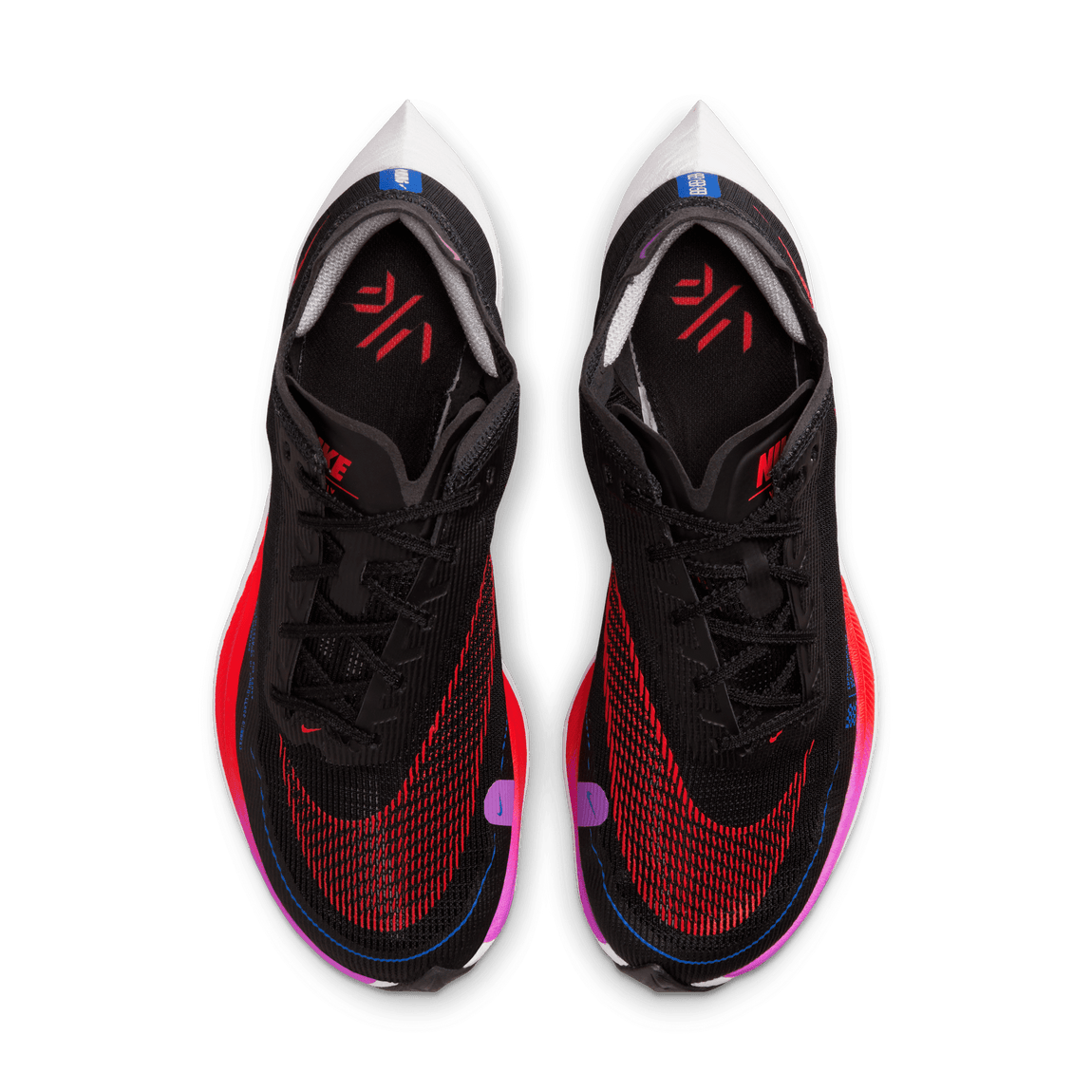 Nike Women's ZoomX Vaporfly Next% 2 (Black/Bright Crimson/Fuchsia  Dream-White)