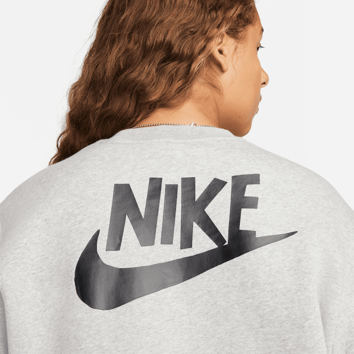 Converteren Interessant Pijnboom Nike Sportswear Men's Fleece Crew (Dark Grey Heather/Black) – Centre