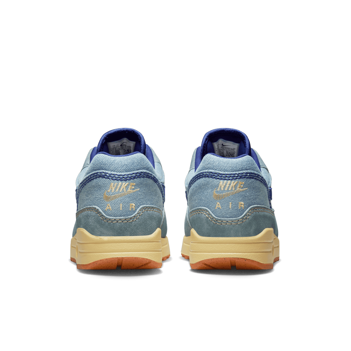 Men's shoes Nike Air Max 1 Premium Mineral Slate/ Deep Royal Blue-Lemon  Wash